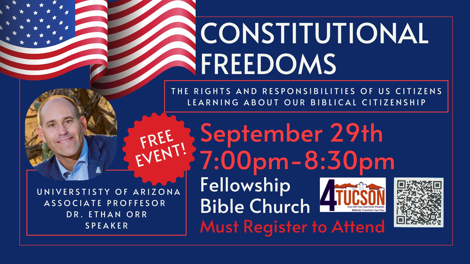 Constitutional Freedoms Event Slide